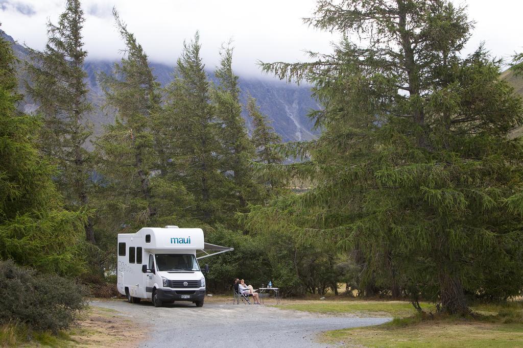 Glentanner Park Centre Otel Aoraki / Mount Cook Dış mekan fotoğraf