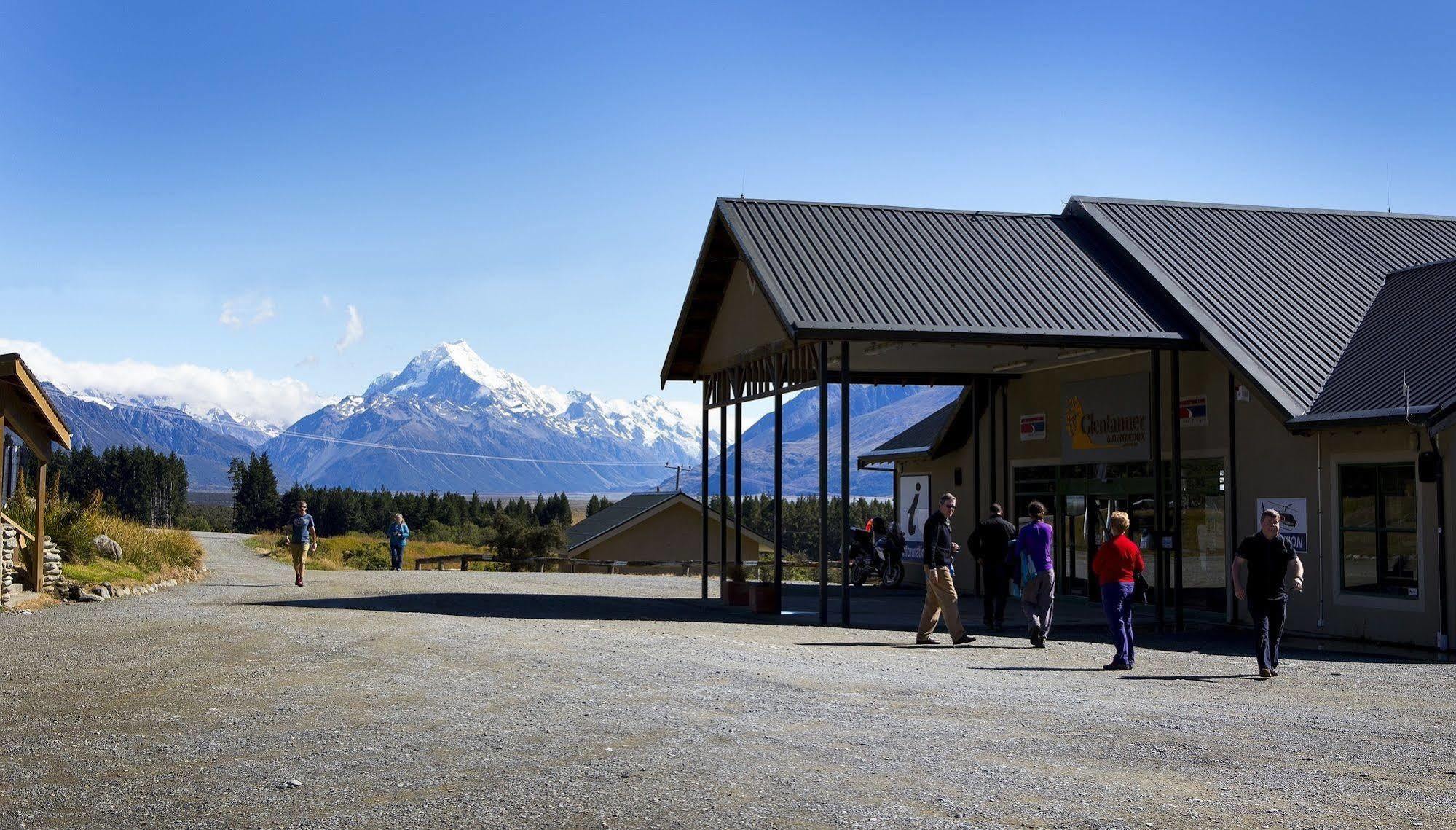 Glentanner Park Centre Otel Aoraki / Mount Cook Dış mekan fotoğraf